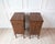 Pair of Italian 18th Century Walnut Bedside Chests with Carved Fluted Drawers For Sale - Image 4 of 11