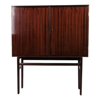 Mahogany Cabinet from Poul Jeppesens Møbelfabrik, 1960 For Sale