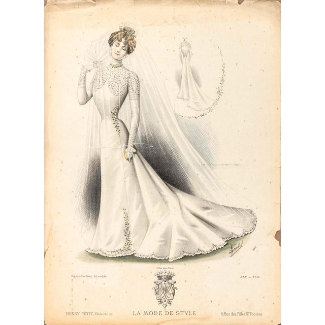 Collection of French Fashion Plates, 14 For Sale - Image 10 of 17
