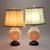 Antique French Josef Ahne Opaline Glass Portrait Pillow Table Lamps - a Pair For Sale - Image 11 of 12