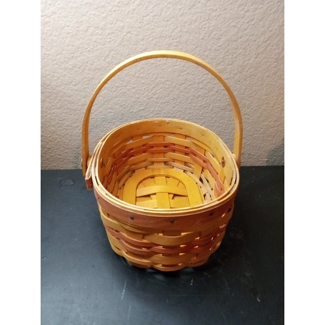 GORGEOUS Longaberger 7" Oval Wicker Basket The GORGEOUS Longaberger 7" Oval Wicker Basket is a highly sought-after...