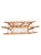 Vintage Faux Burnt Bamboo Chinoiserie Style Magazine Rack Modern Design For Sale - Image 4 of 6