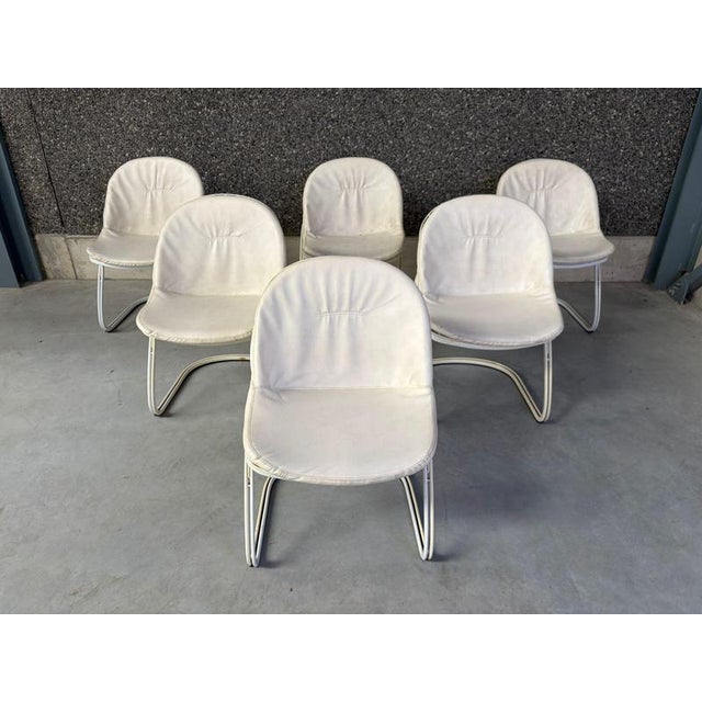 Vintage Pascale Dining Chairs by Gastone Rinaldi, 1970s, Set of 6 For Sale - Image 3 of 13