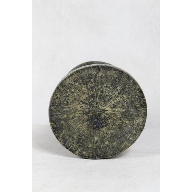 Tonga Stool in Wood For Sale - Image 4 of 5