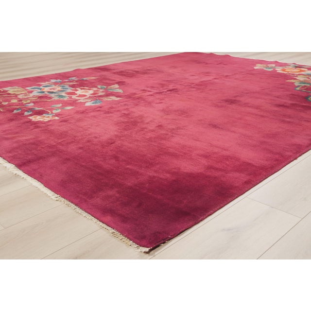 Antique Chinese Art Deco Rug, 08'09 X 11'06 For Sale - Image 10 of 14