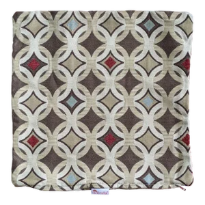 Custom Sunbrella Geometric Jacquard Outdoor Pillow Cover 16" X 16"