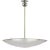 Paloma Contreras for Visual Comfort Signature Comtesse XL Uplight Chandelier in Polished Nickel For Sale