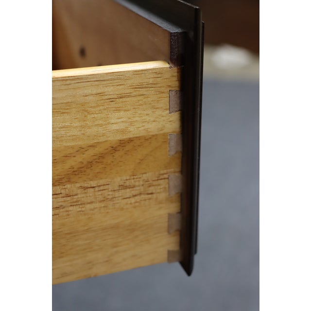 Kincaid Mahogany Dresser With Mirror For Sale - Image 10 of 13