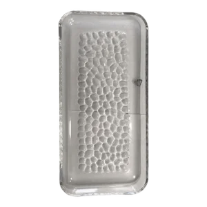 Orrefors Crystal Recangle Platter 13”x6” in Pearl Pattern