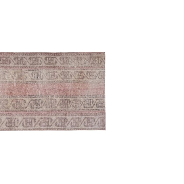 1970s Kurdish Hand-Knotted Tribal Halway Rug 2'8" X 12' For Sale - Image 5 of 13