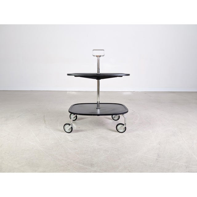 Mid-Century Modern Filippo Serving Trolley by Antonio Citterio and Oliver Löw for Kartell, Italy For Sale - Image 3 of 10