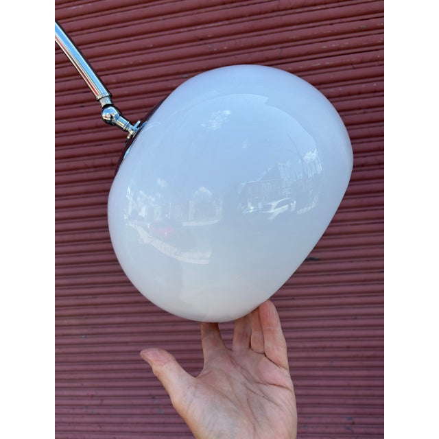 Achille Castiglioni 1970s Italian Arco Inspired Adjustable Floor Lamp For Sale - Image 4 of 9