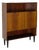Vintage Danish Rosewood Drop Front Cabinet by Bramin – Mid Century Modern Bar For Sale
