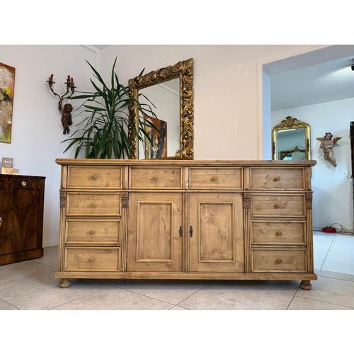 Apothecary Credenza in Reclaimed Wood For Sale - Image 15 of 15