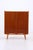 Vintage linen cupboard with a clean, tall design and ample storage space. Behind the two doors are several shelves and...