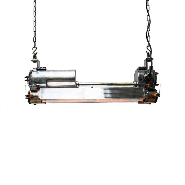 Aluminum Cast Explosion-Proof Fluorescent Light, 1970s For Sale - Image 13 of 18