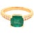 2010s Diamond Emerald Ring 14k Gold 2.01 TCW Women Certified For Sale - Image 5 of 8