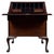 An elegant early 20th-century English Edwardian bureau, finely crafted from mahogany and distinguished by its fitted...