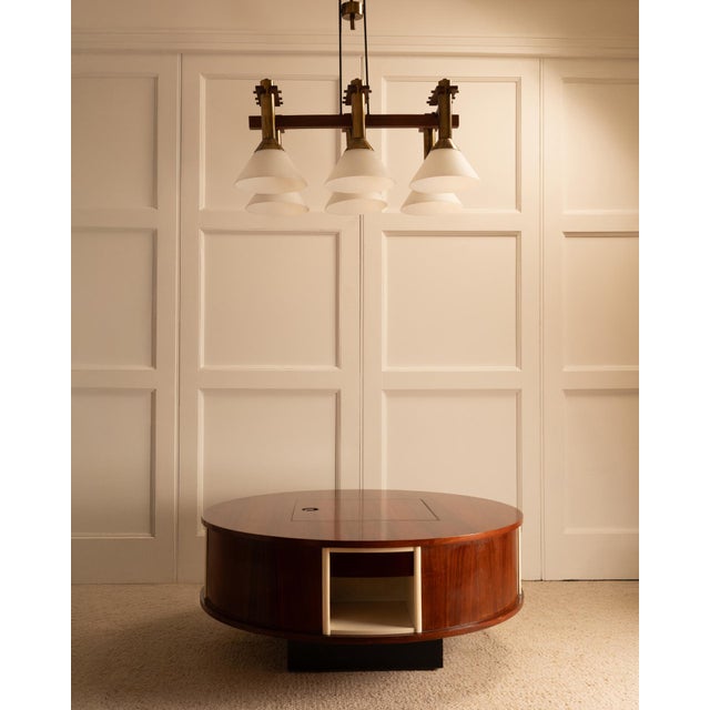 1960s Six-Light Pendant Lamp, 1960s For Sale - Image 5 of 11