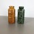 Set of two fat lava art vases model: Jura 282-26. Producer: Scheurich, Germany. Decade: 1970s. These original vintage...