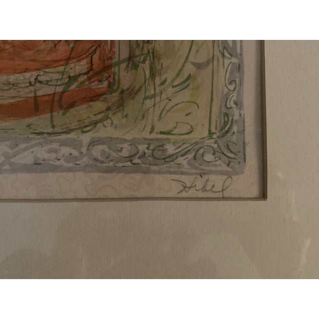 This is a signed limited edition lithograph print by Edna Hibel. It is pencil signed and numbered on the bottom and...