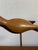 Mid-Century Modern Vintage Hand-Carved Wooden Ibis Bird Sculpture on Stand For Sale - Image 3 of 6
