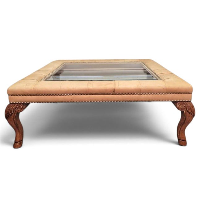 Maitland - Smith Elevate Your Living Room With This Timeless Masterpiece Coffee Table From Maitland-Smith 1980s For Sale - Image 4 of 4