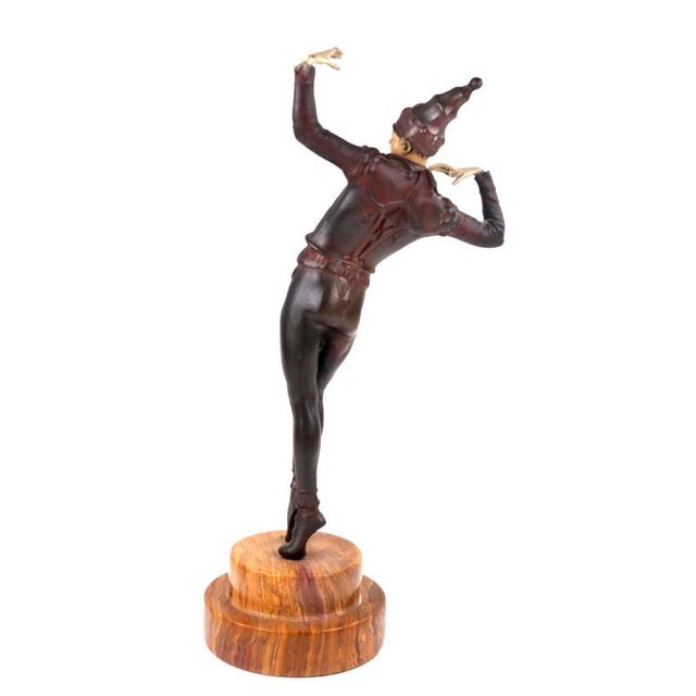 After Demeter Chiparus, Ballet Dancer, Bronzed Metal For Sale - Image 4 of 11