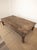 Farmhouse Early 20th Century Reclaimed Elm Wood Farmhouse Oversized Coffee Table For Sale - Image 3 of 9