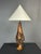 Wood Mid-Century Brutalist Sculptural Table Lamp in Burl Wood, France, 1960s For Sale - Image 7 of 14