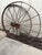 Late 19th Century Antique Iron Wagon Wheels - A Pair For Sale - Image 5 of 7