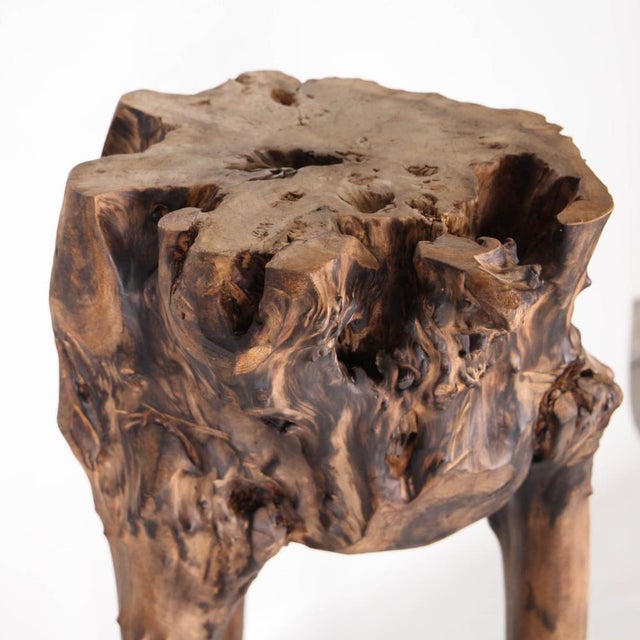 1980s Wooden Side Tables, 1980s, Set of 2 For Sale - Image 5 of 11