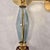 1990s Pair of Blue and Purple, Mid-Century Modern, Murano Glass Sconces For Sale - Image 9 of 10