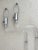 1970s Peter Hamburger Chrome Lucite Wall Sconces - a Pair For Sale - Image 5 of 10