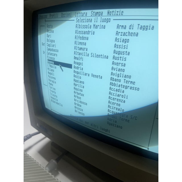 Glass American Atari ST1040 Monochrome Monitor and Mouse, 1980s, Set of 3 For Sale - Image 7 of 18