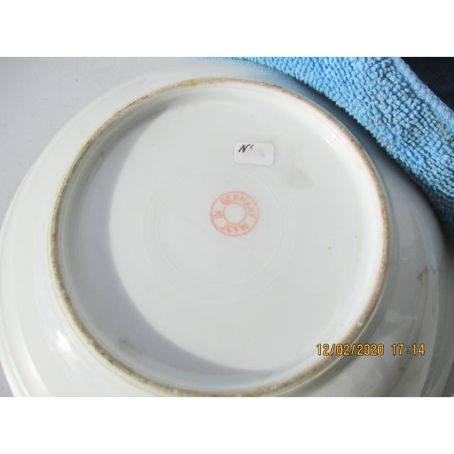 Art Deco Decorative Porcelain Bowl Antique 1920s' For Sale In New York - Image 6 of 6