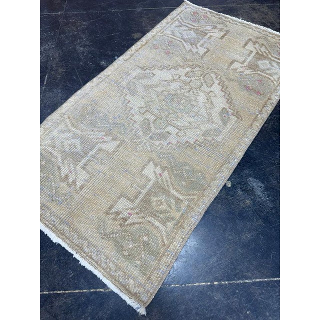 Early 21st Century Turkish Yastik Rug 1'7" x 2'11" For Sale - Image 5 of 6