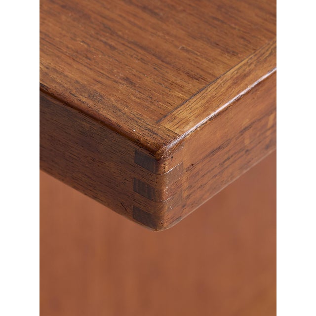 Wood The Vintage Mid-Century Brutalist Walnut Coffee Table For Sale - Image 7 of 9