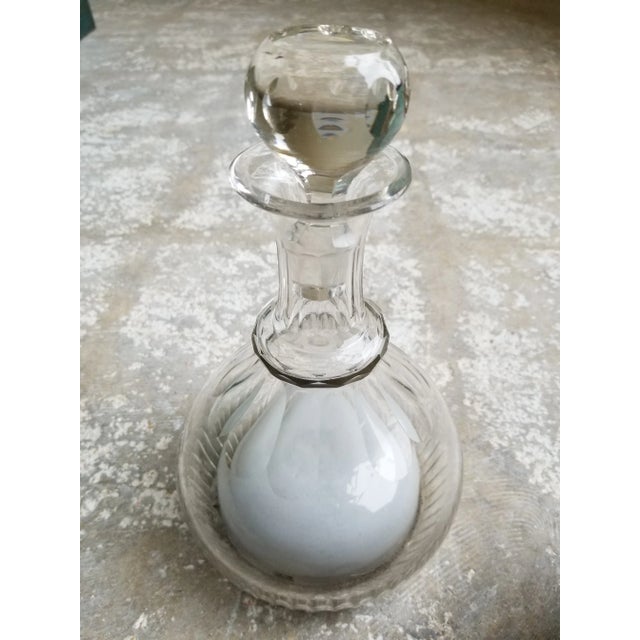 Early 19th Century Antique Crystal Musical Decanter For Sale - Image 5 of 11