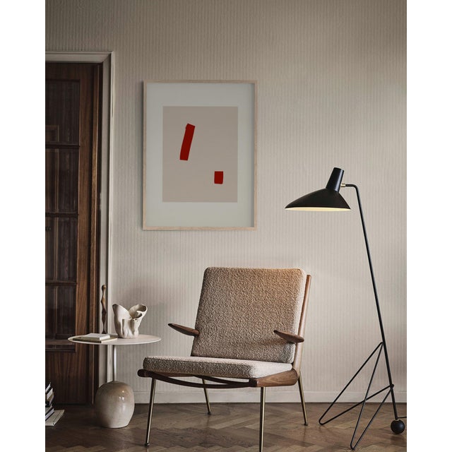 Contemporary Abstract Red Composition Giclee Print For Sale - Image 4 of 4