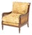 Regency Style Mahogany Caned Bergere For Sale