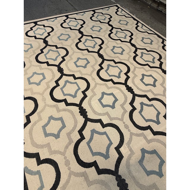 7ft 10in × 10ft 9in Safavieh Courtyard Collection Area Rug For Sale - Image 9 of 12