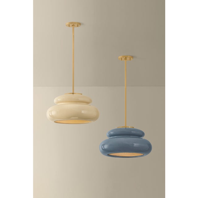 An exploration of voluminous forms and soft, endearing colors, the Pia family leans into the playful side of lighting....
