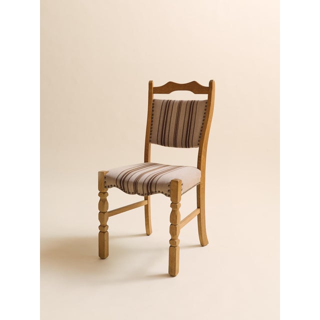 Mid-Century Modern The Vintage Kjaernulf-Style Danish Set of Six Dining Chairs For Sale - Image 3 of 10