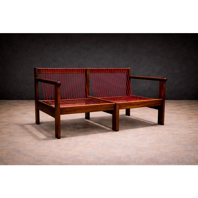 Ouro Preto Loveseat in Imbuia, Michel Arnoult, 1960s - Lot 870 For Sale - Image 11 of 13