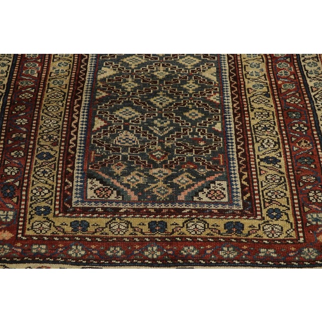 Antique Caucasian Shirvan Rug - 04'04 X 07'07 For Sale - Image 4 of 9