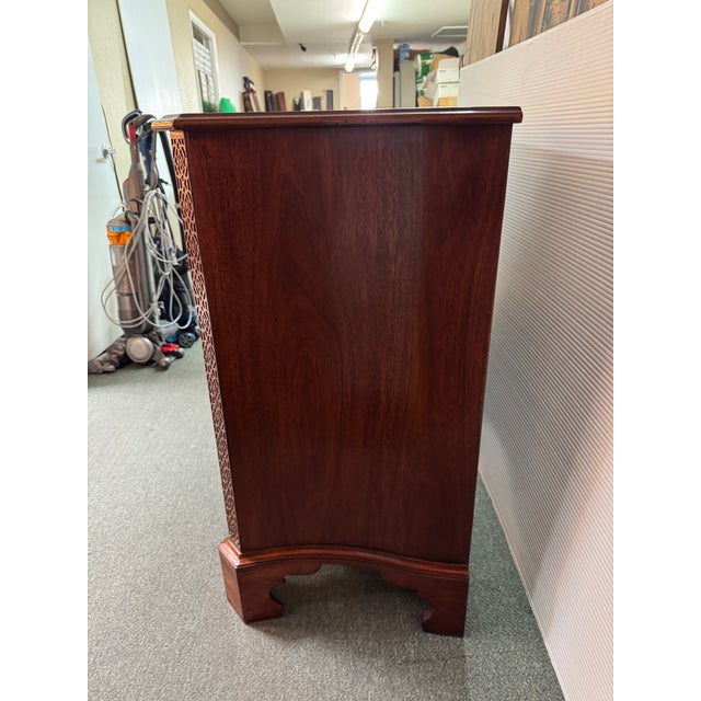 Wood Burton Ching Georgian Chest of Drawers, Circa 2002 For Sale - Image 7 of 12