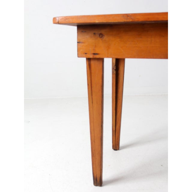 Antique Primitive Accent Table For Sale - Image 10 of 12