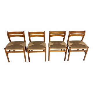 BM-1 Dining Chairs in Oak by Børge Mogensen for C.M Møbler, 1947, Set of 4 For Sale