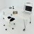 Max White Desk by Ferruccio Laviani for Kartell, 1990s For Sale - Image 3 of 11